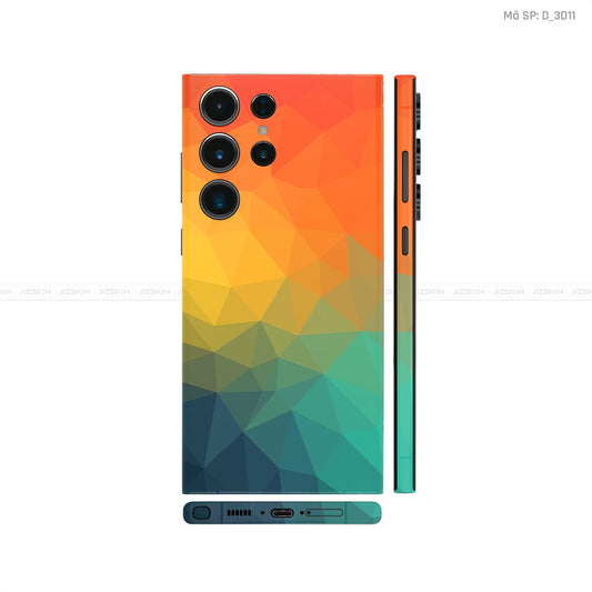 Dán Skin Galaxy S23 Series Hình Nghệ Thuật 3D | D_3D11