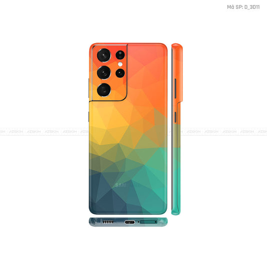 Dán Skin Galaxy S21 Series Hình Nghệ Thuật 3D | D_3D11