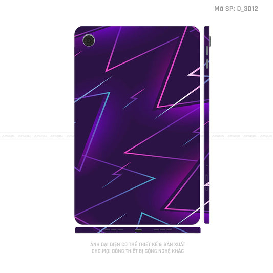 Dán Skin Máy Tính Bảng Oppo Pad Series Hình Nghệ Thuật 3D | D_3D12