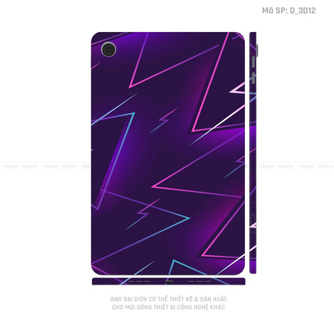 Dán Skin Máy Tính Bảng Oppo Pad Series Hình Nghệ Thuật 3D | D_3D12