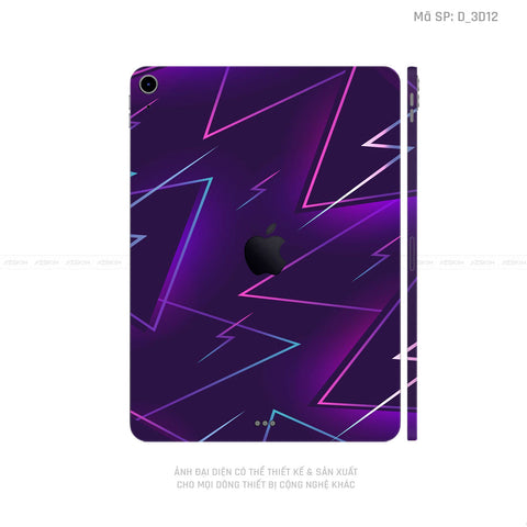 Dán Skin IPad Pro Series Hình Nghệ Thuật 3D | D_3D12
