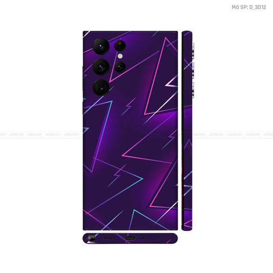Dán Skin Galaxy S22 Series Hình Nghệ Thuật 3D | D_3D12