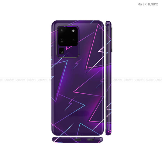 Dán Skin Galaxy S20 Series Hình Nghệ Thuật 3D | D_3D12