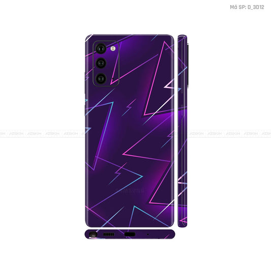 Dán Skin Galaxy Note 20 Series Hình Nghệ Thuật 3D | D_3D12