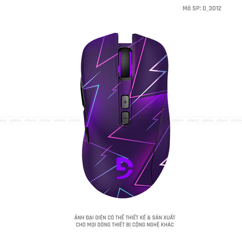 Skin Dán Chuột Fuhlen Hình Nghệ Thuật 3D | D_3D12