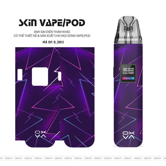 Dán Skin Pod Hình Nghệ Thuật 3D | D_3D12