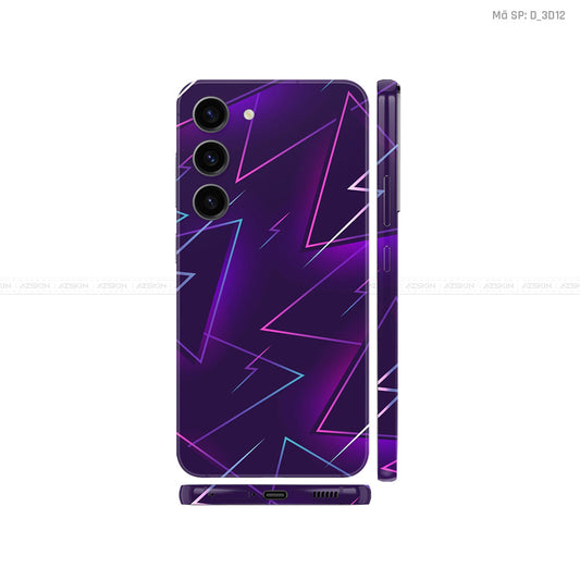 Dán Skin Galaxy S23 Series Hình Nghệ Thuật 3D | D_3D12