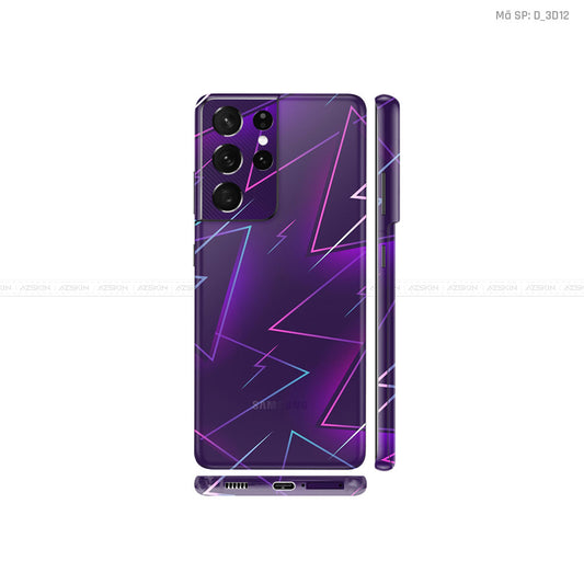 Dán Skin Galaxy S21 Series Hình Nghệ Thuật 3D | D_3D12