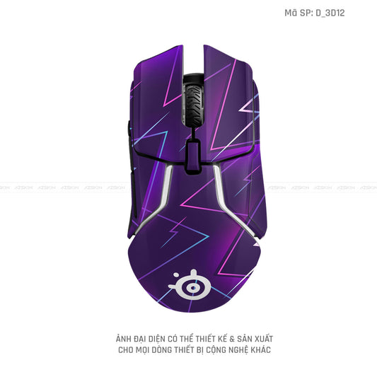 Skin Dán Chuột Steelseries Nghệ Thuật 3D | D_3D12