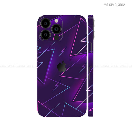 Dán Skin IPhone 12 Series Hình Nghệ Thuật 3D | D_3D12