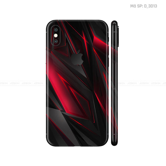 Dán Skin IPhone X Series Hình Nghệ Thuật 3D | D_3D13