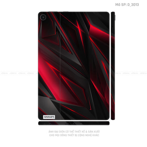 Dán Skin Máy Tính Bảng Lenovo Pad Series Hình Nghệ Thuật 3D | D_3D13