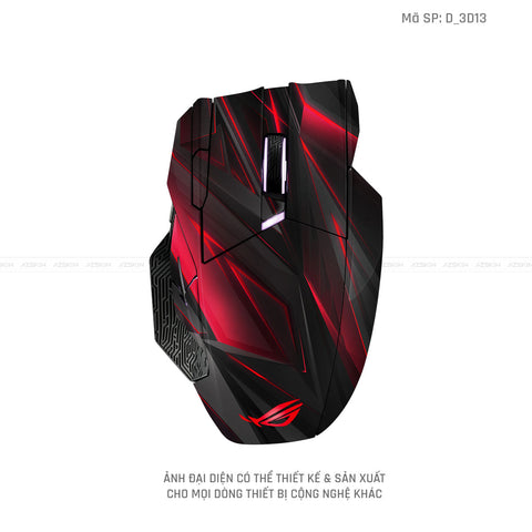 Skin Dán Chuột Asus Hình Nghệ Thuật 3D | D_3D13