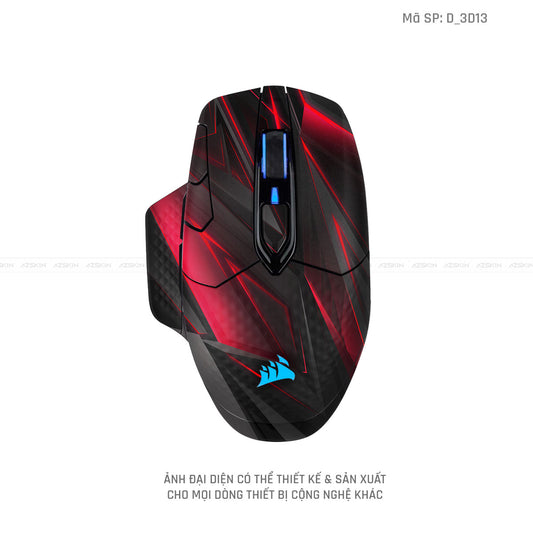 Skin Dán Chuột Corsair Hình Nghệ Thuật 3D | D_3D13