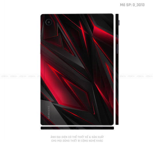 Dán Skin Galaxy Tab A Series Hình Nghệ Thuật 3D | D_3D13
