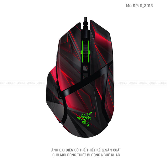 Skin Dán Chuột Razer Hình Nghệ Thuật 3D | D_3D13