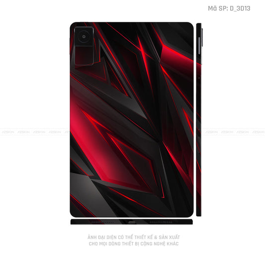 Dán Skin Máy Tính Bảng Xiaomi Mipad Hình Nghệ Thuật 3D | D_3D13