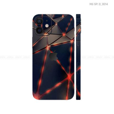 Dán Skin IPhone 12 Series Hình Nghệ Thuật 3D | D_3D14