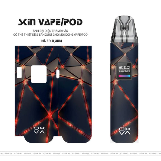 Dán Skin Pod Hình Nghệ Thuật 3D | D_3D14