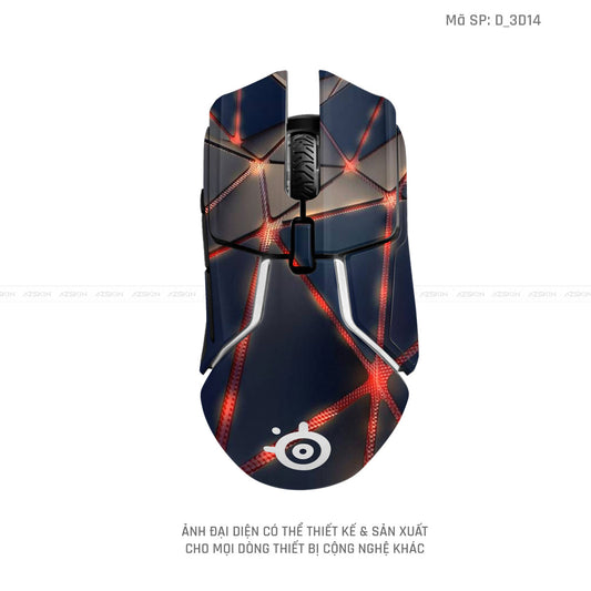 Skin Dán Chuột Steelseries Nghệ Thuật 3D | D_3D14