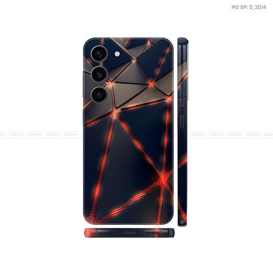 Dán Skin Galaxy S23 Series Hình Nghệ Thuật 3D | D_3D14