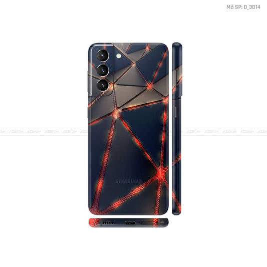 Dán Skin Galaxy S21 Series Hình Nghệ Thuật 3D | D_3D14