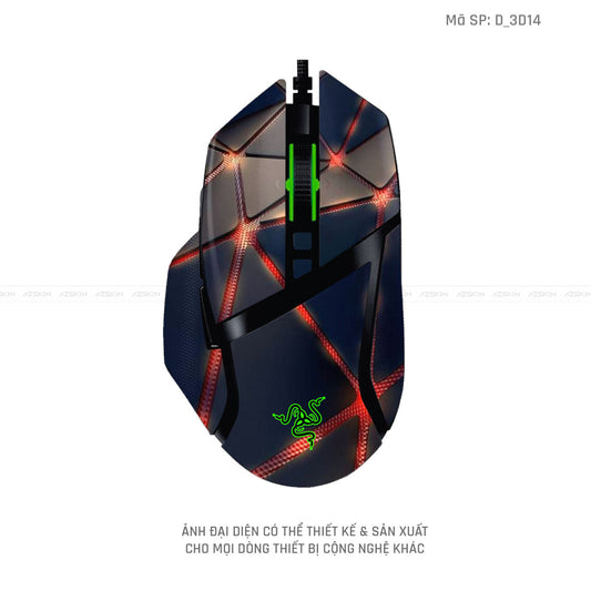 Skin Dán Chuột Razer Hình Nghệ Thuật 3D | D_3D14