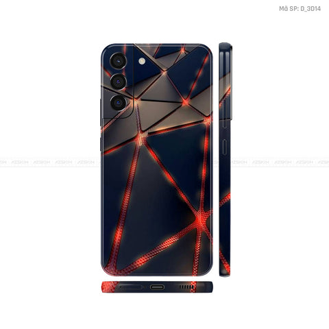 Dán Skin Galaxy S22 Series Hình Nghệ Thuật 3D | D_3D14