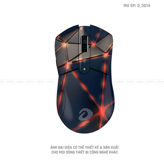 Skin Dán Chuột Dareu Hình Nghệ Thuật 3D | D_3D14
