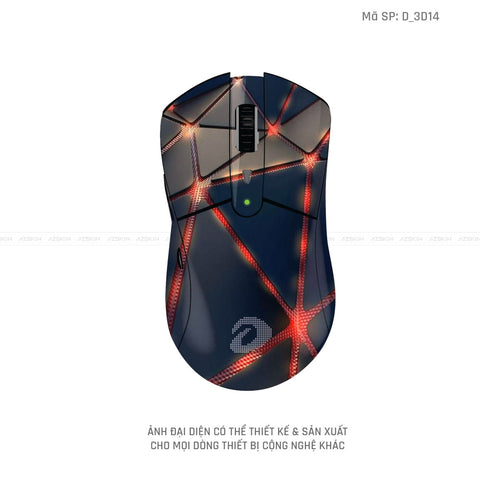 Skin Dán Chuột Dareu Hình Nghệ Thuật 3D | D_3D14