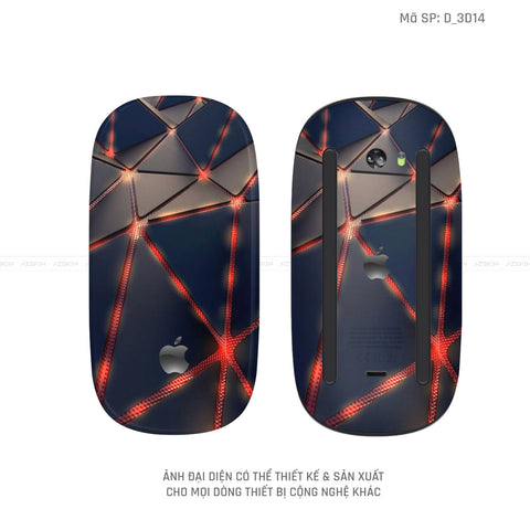 Skin Dán Chuột Apple Magic Mouse Hình Nghệ Thuật 3D | D_3D14