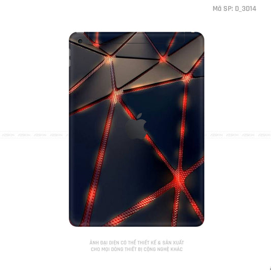 Dán Skin IPad Gen Series Hình 3D | D_3D14