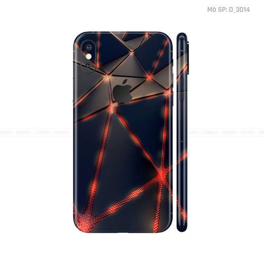 Dán Skin IPhone X Series Hình Nghệ Thuật 3D | D_3D14