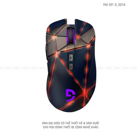 Skin Dán Chuột Fuhlen Hình Nghệ Thuật 3D | D_3D14