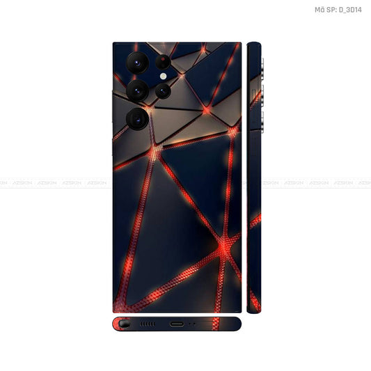 Dán Skin Galaxy S22 Series Hình Nghệ Thuật 3D | D_3D14