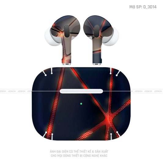 Dán Skin Tai Nghe Airpod 3 Hình 3D | D_3D14