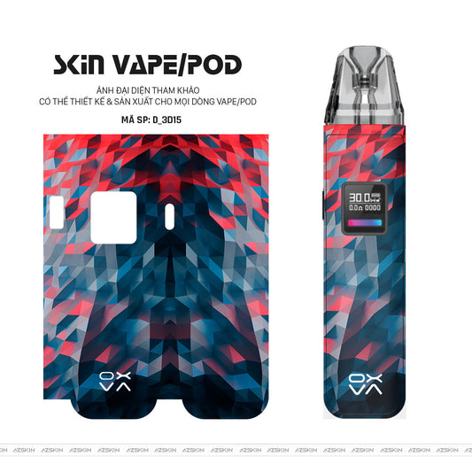 Dán Skin Pod Hình Nghệ Thuật 3D | D_3D15