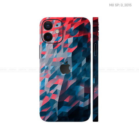 Dán Skin IPhone 12 Series Hình Nghệ Thuật 3D | D_3D15