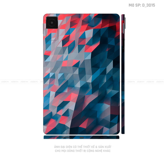 Dán Skin Máy Tính Bảng Xiaomi Mipad Hình Nghệ Thuật 3D | D_3D15