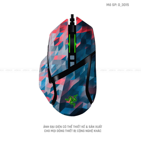 Skin Dán Chuột Razer Hình Nghệ Thuật 3D | D_3D15