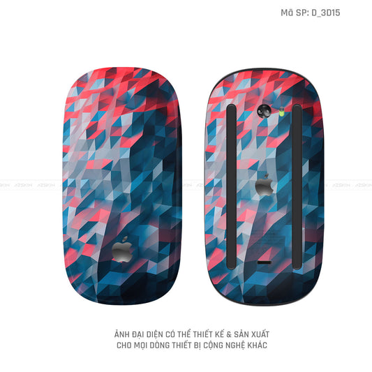 Skin Dán Chuột Apple Magic Mouse Hình Nghệ Thuật 3D | D_3D15
