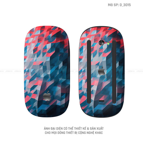Skin Dán Chuột Apple Magic Mouse Hình Nghệ Thuật 3D | D_3D15