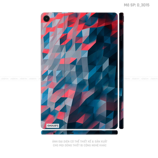 Dán Skin Máy Tính Bảng Lenovo Pad Series Hình Nghệ Thuật 3D | D_3D15