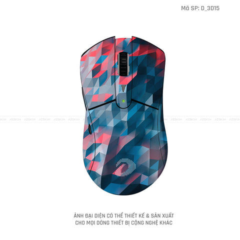 Skin Dán Chuột Dareu Hình Nghệ Thuật 3D | D_3D15