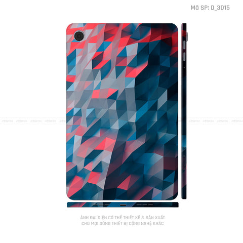 Dán Skin Máy Tính Bảng Oppo Pad Series Hình Nghệ Thuật 3D | D_3D15
