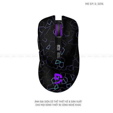Skin Dán Chuột Fuhlen Hình Nghệ Thuật 3D | D_3D16