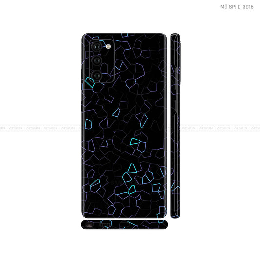 Dán Skin Galaxy Note 20 Series Hình Nghệ Thuật 3D | D_3D16