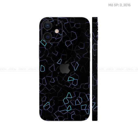 Dán Skin IPhone 12 Series Hình Nghệ Thuật 3D | D_3D16