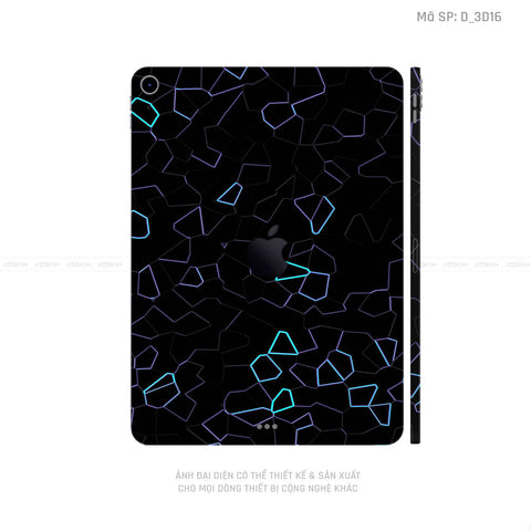 Dán Skin IPad Mini Series Hình Nghệ Thuật 3D | D_3D16