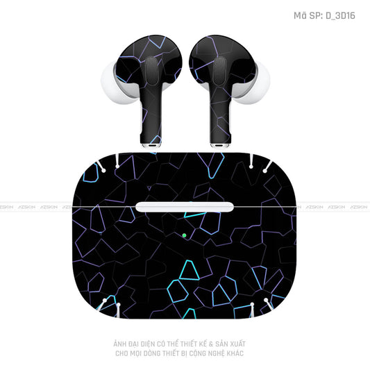 Dán Skin Tai Nghe Airpod 3 Hình 3D | D_3D16